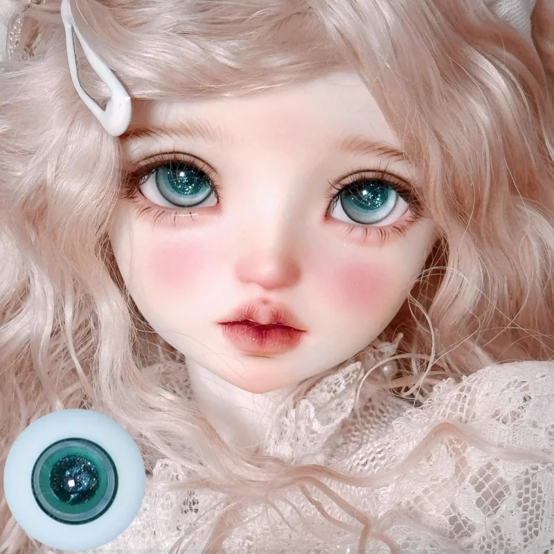 

Глазные яблоки для кукол bjd подходят для аксессуаров для кукол с глазным яблоком в стиле реального человека диаметром 12 мм, 14 мм и 16 мм.