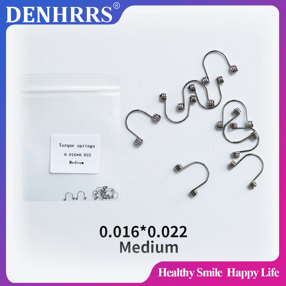 10Pcs/Pack Dental Orthodontic Torque Spring Orthodontic Tool Large Medium Small