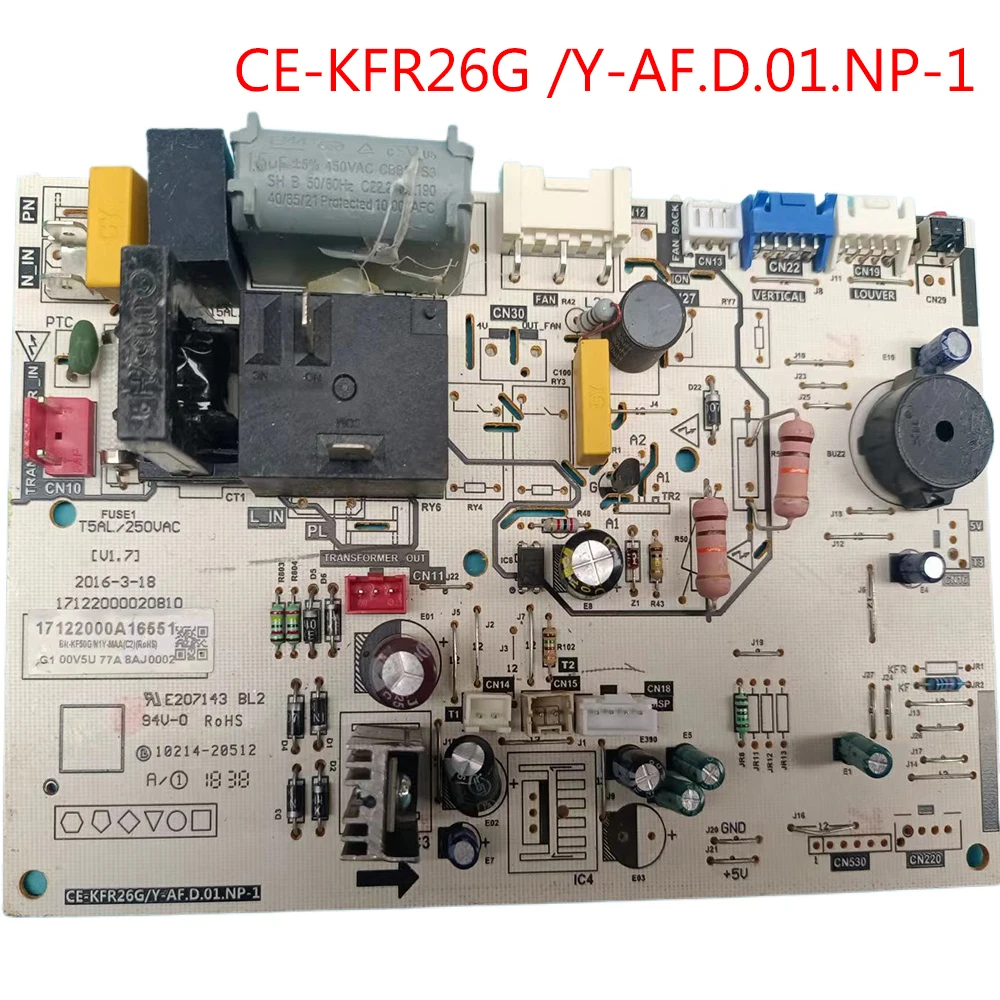 

Материнская плата для кондиционера 17122000020810 CE-KFR26G Y-AF.D.01.NP-1