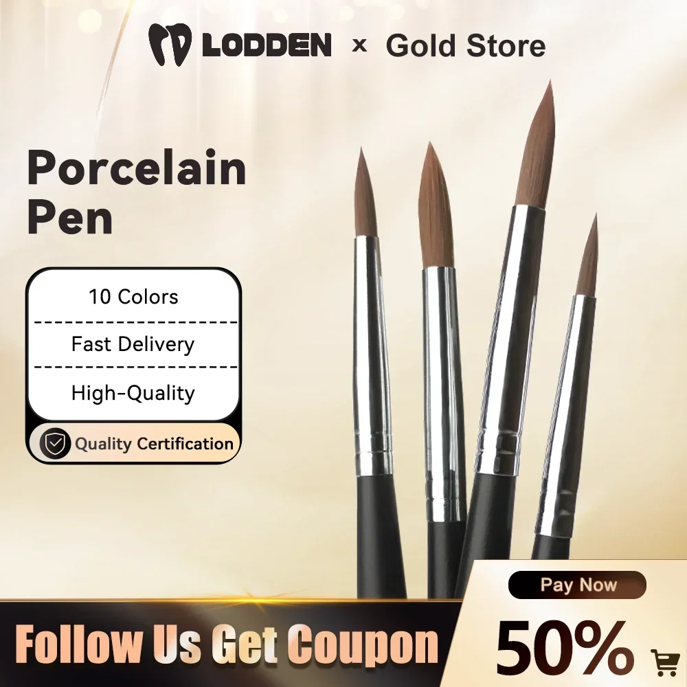 Dental Porcelain Brush Pen for Lab and Shaping