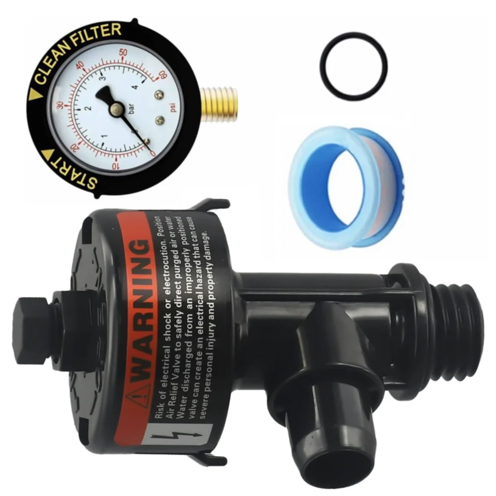 Water Flow Optimization Replacement Kit for versatile Compatibility Sturdy Plastic Materials Manual Air Relief Valve