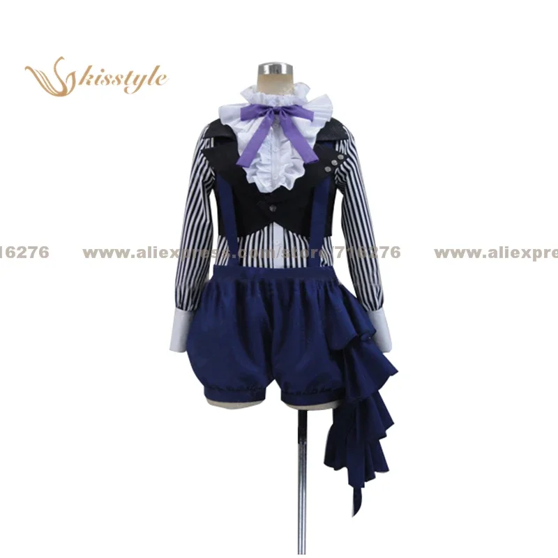 Kisstyle Fashion Black Butler Circus Ciel Phantomhive Uniform COS Clothing Cosplay Costume,Customized Accepted