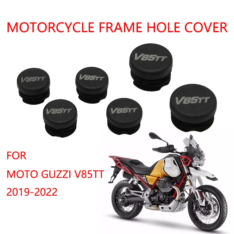 

Motorcycle Frame Hole Cover Dust-proof Caps Plug Decorative Frame Cap For MOTO GUZZI V85TT V85tt 2019-2022 2021 2020 Accessories