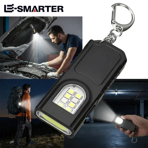 Rechargeable COB Keychain Work Light
