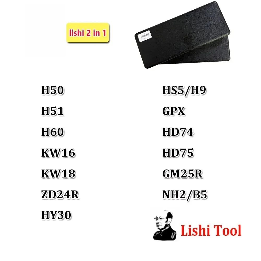 NEWEST!!! Lishi 2 in 1 Tool FB77 HU181 for TRAGO v.3 for CFMOTO-A CFMOTO-B Locksmith Tool for Car Key