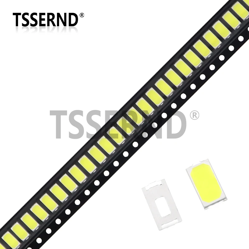 100pcs 5630/5730-CW/WW 0.5W 150Ma 50-55lm White 6500K Warm 3000K Light SMD 5730 5630 LED Chip Lamp Beads Diode