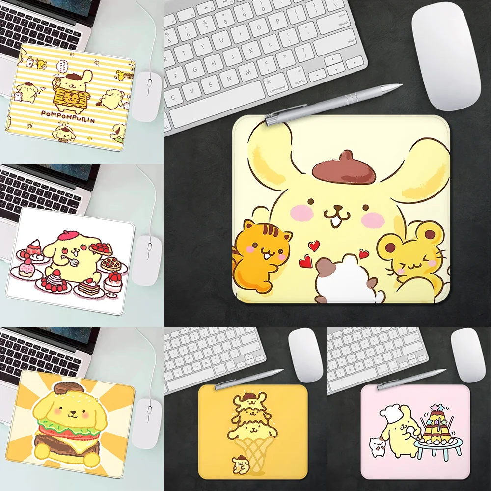 

P-Pompom Purin Gaming Mouse Pad XS Small Mousepad For PC Gamer Desktop Decoration Office Mouse Mat Deskmat Rug