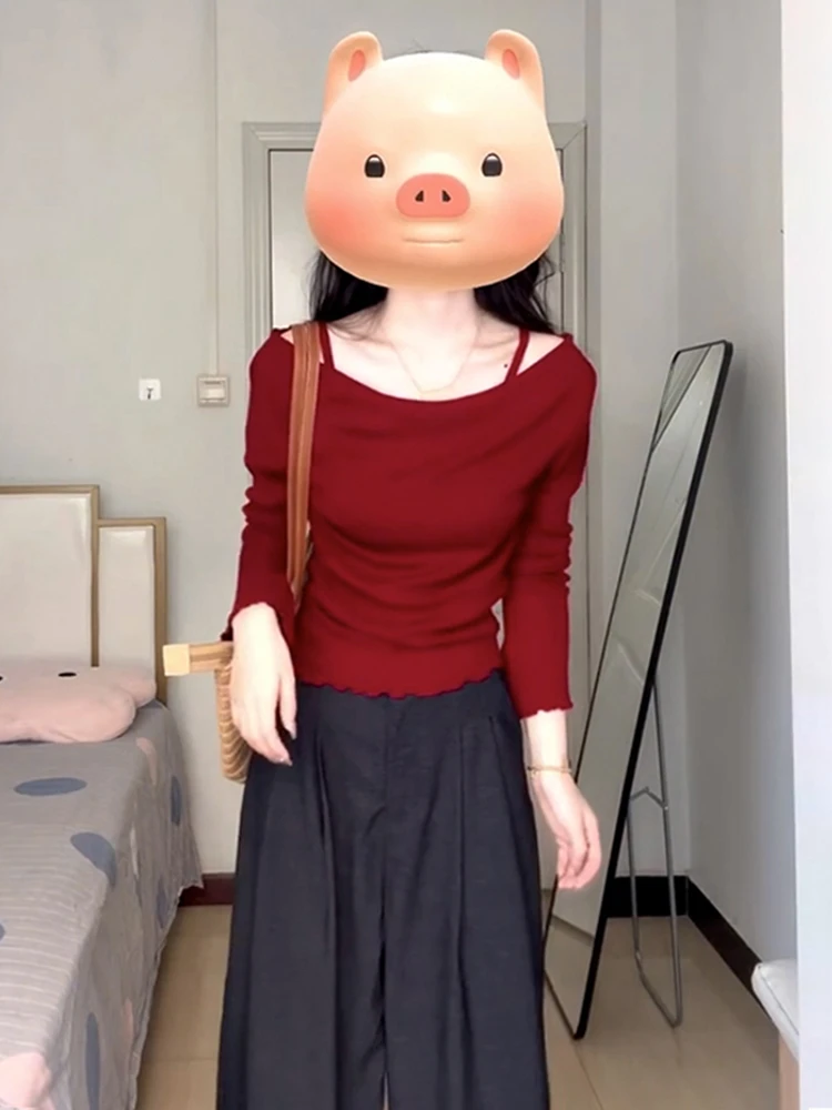 

Свитера, джемперы, пуловеры, женские трикотажные изделия Shoujo Girl Heart, однотонный подарок на день Святого Валентина, любовь, романтическая, милая, довольно мягкая, осенняя, милая