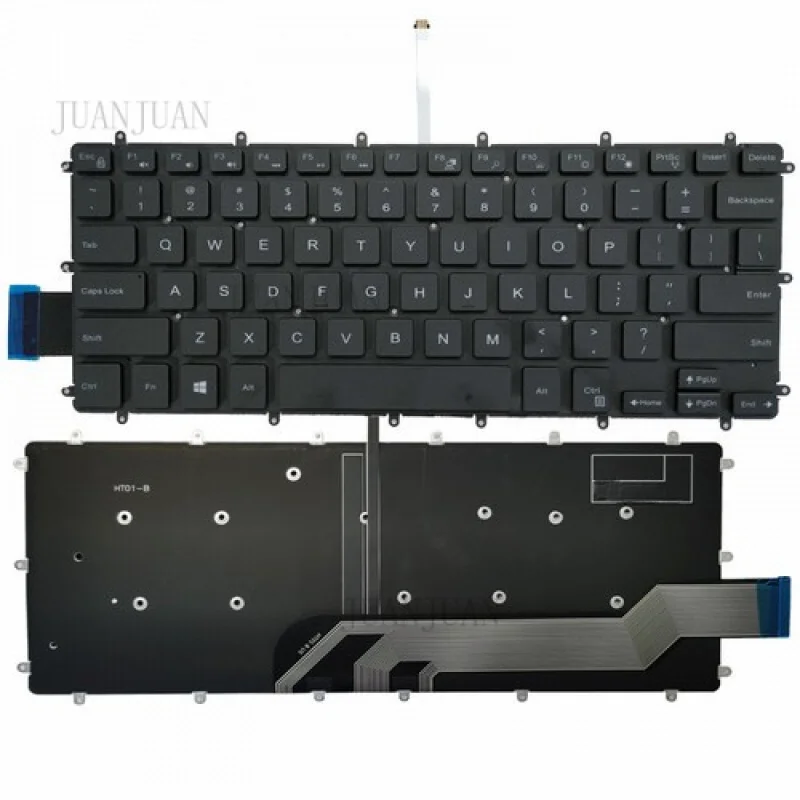 

Новая клавиатура A+ для Dell Inspiron 5370 5379 7375 5369 5579 с подсветкой (US-версия)