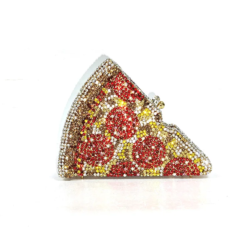 Pepperoni Clutch Pizza Clutch Bag Pizza Multicolor Clutch – Miniwesst