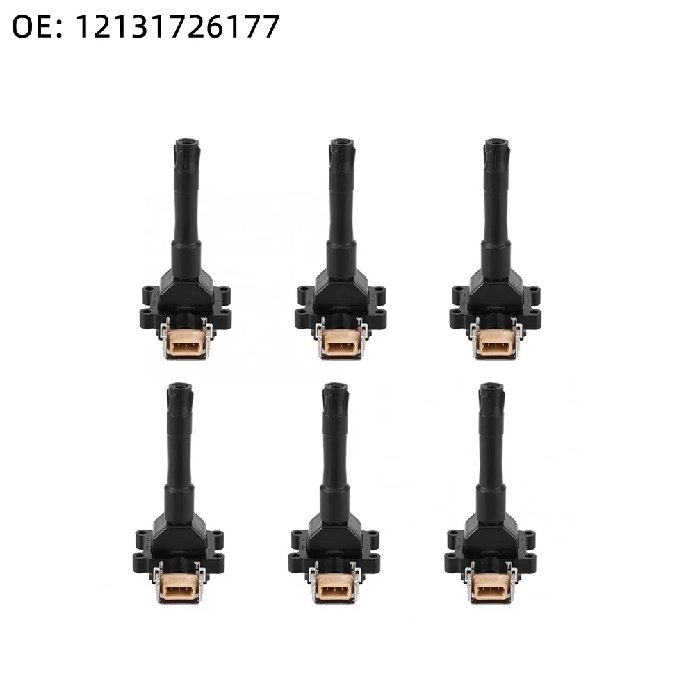 

NEW Engine Ignition Coil OE# 12131726177 12131703359 12131726178 For BMW E36 E34 E32 E31 E38 318i 320i 325i 520i