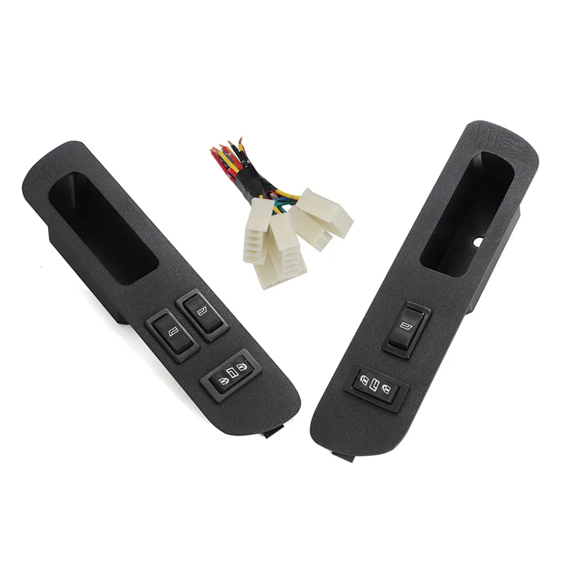 LHD Window Switch & Bezel. Driver & Passenger Assembly For Nissan 240sx S14 1995-1998.