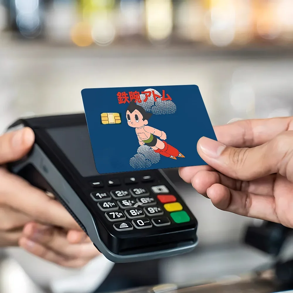 

A-Astro B-Boy Stickers For Debit Credit Card Anime Spend Or Save Funny Shell On Off Ultra Thin No Fade Sticker Skin Cover Film