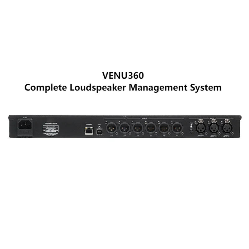 Drive Rack Venu 360 para Barras de Rendimiento 2024 Gestión de Altavoces Procesador de Audio Digital