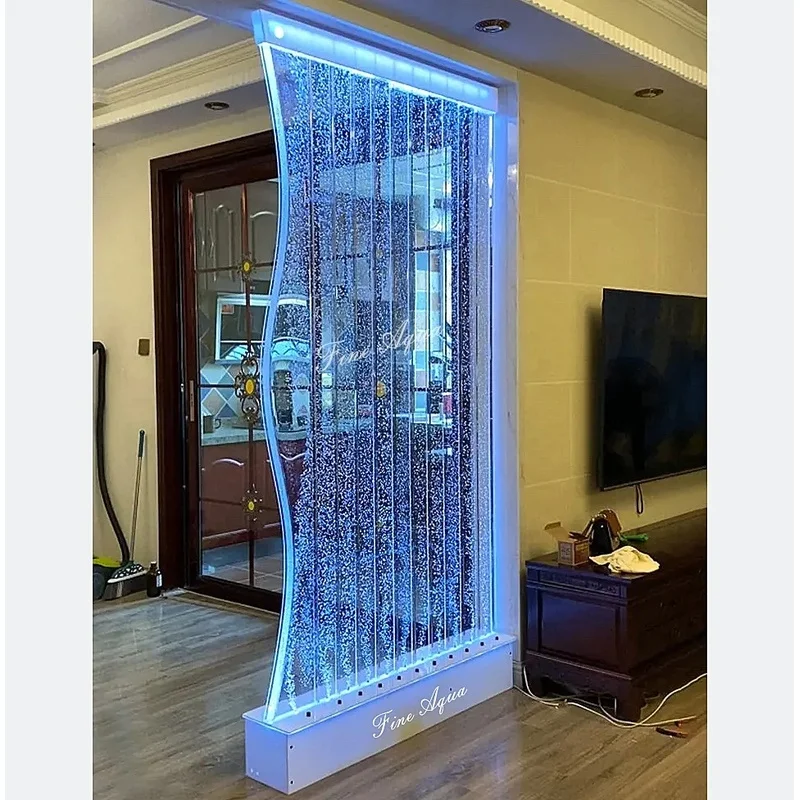 custom.Modern Designs Indoor LED-Light Acrylic Bubble Wall Features Handcrafted Panel Techniques Wedding & Home Decor