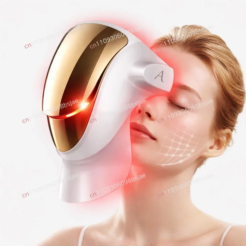 Hot-selling beauty mask photon skin rejuvenation instrument spectrometer charging household facial beauty instrument led color