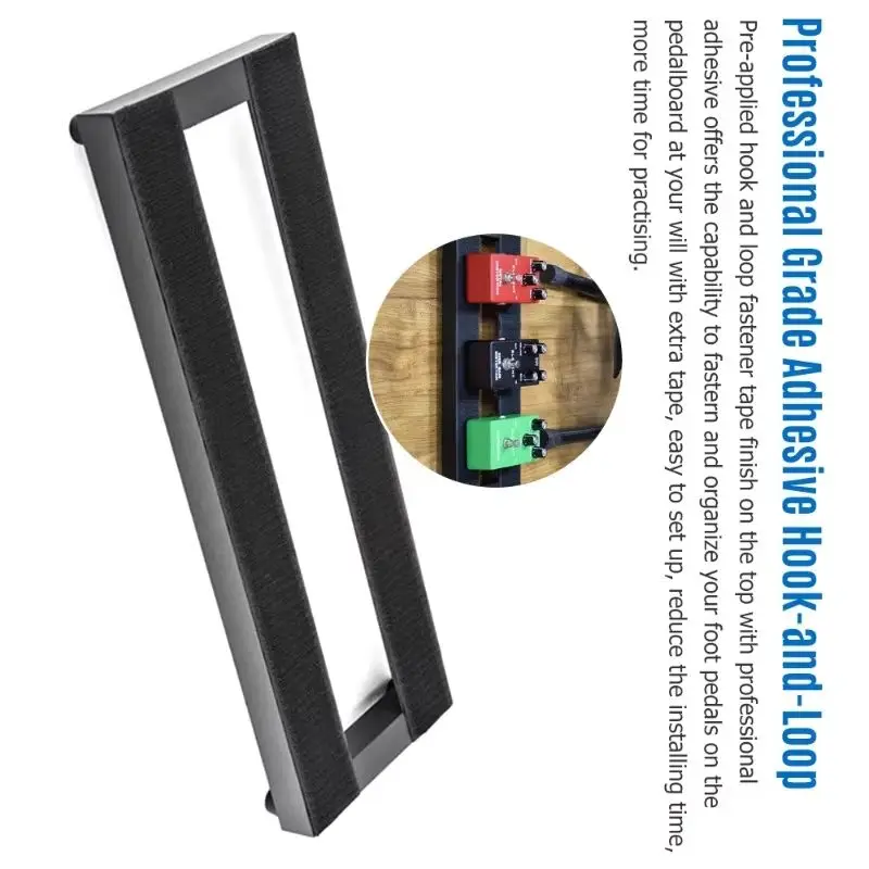 

AAAA Guitar Effect Pedal Board Aluminum Alloy Pedalboard 15×4.9 Inch Carrying Bag Guitar Pedal Plate Guitar Accessories