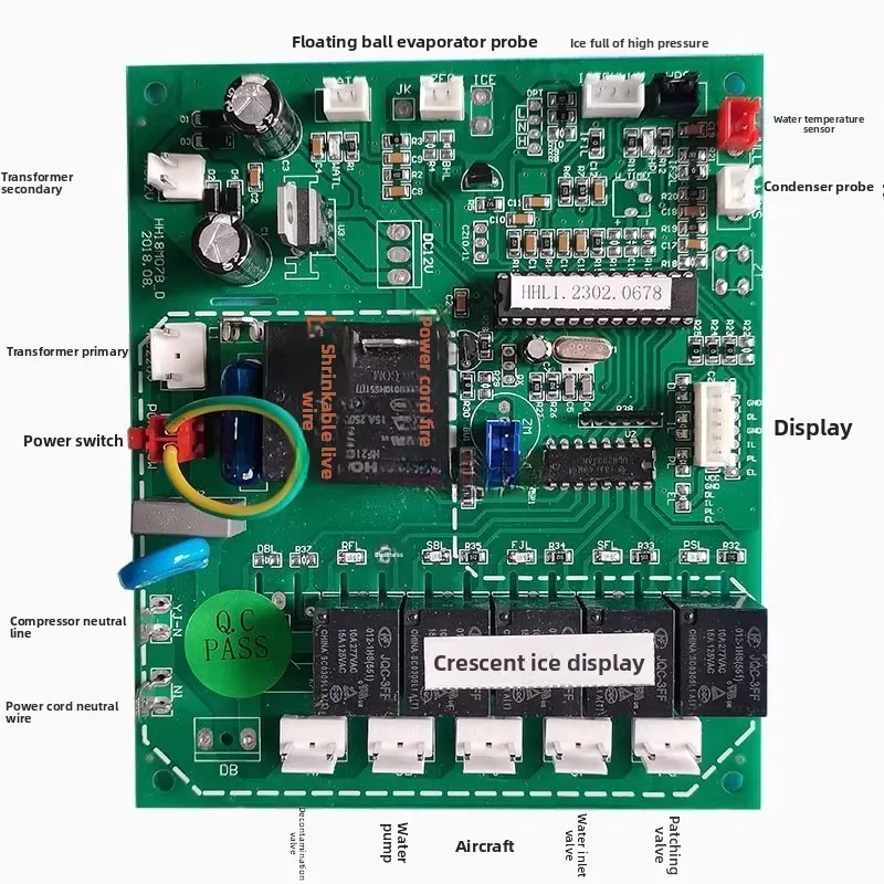 for Hengyue Yanghang Crescent Ice Maker Main Board Control Board accessories