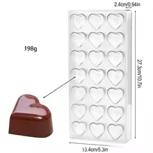 Dubai Chocolate Bar Mold Polycarbonate For Professional Candy Bakery Baking Kitchen Pastry Bakery Confectionery Utensil Tools - AliExpress 15
