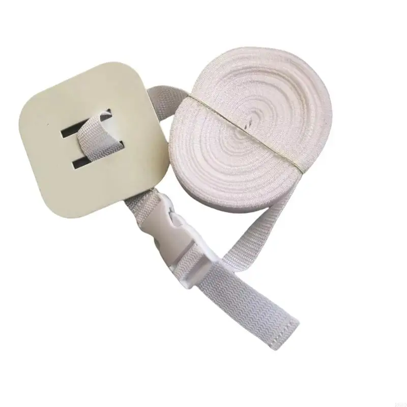 

R66D Baby Crib Nonslip Anchoring Adjustable Safety Straps For Bed Premium Nylon Accessories Easy to Use