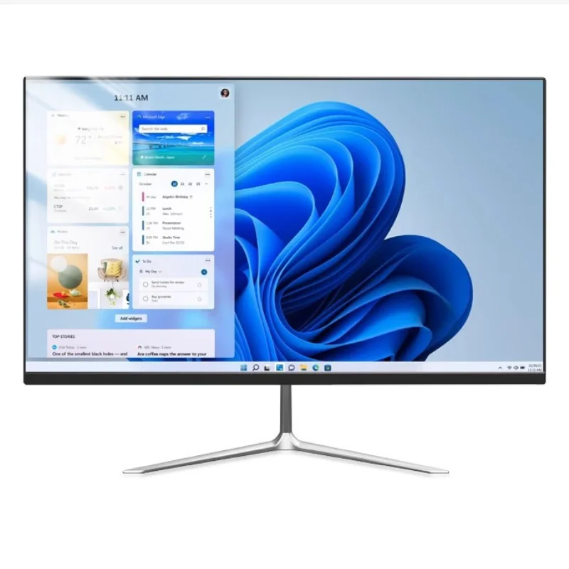 HW-215 Intel Core i3/i5/i7 متعدد النواة CPU UHD Graphics 23.8 بوصة 1920*1080 الدقة win10 HDMI 16G DDR4 512G SSD LCD كمبيوتر مكتبي