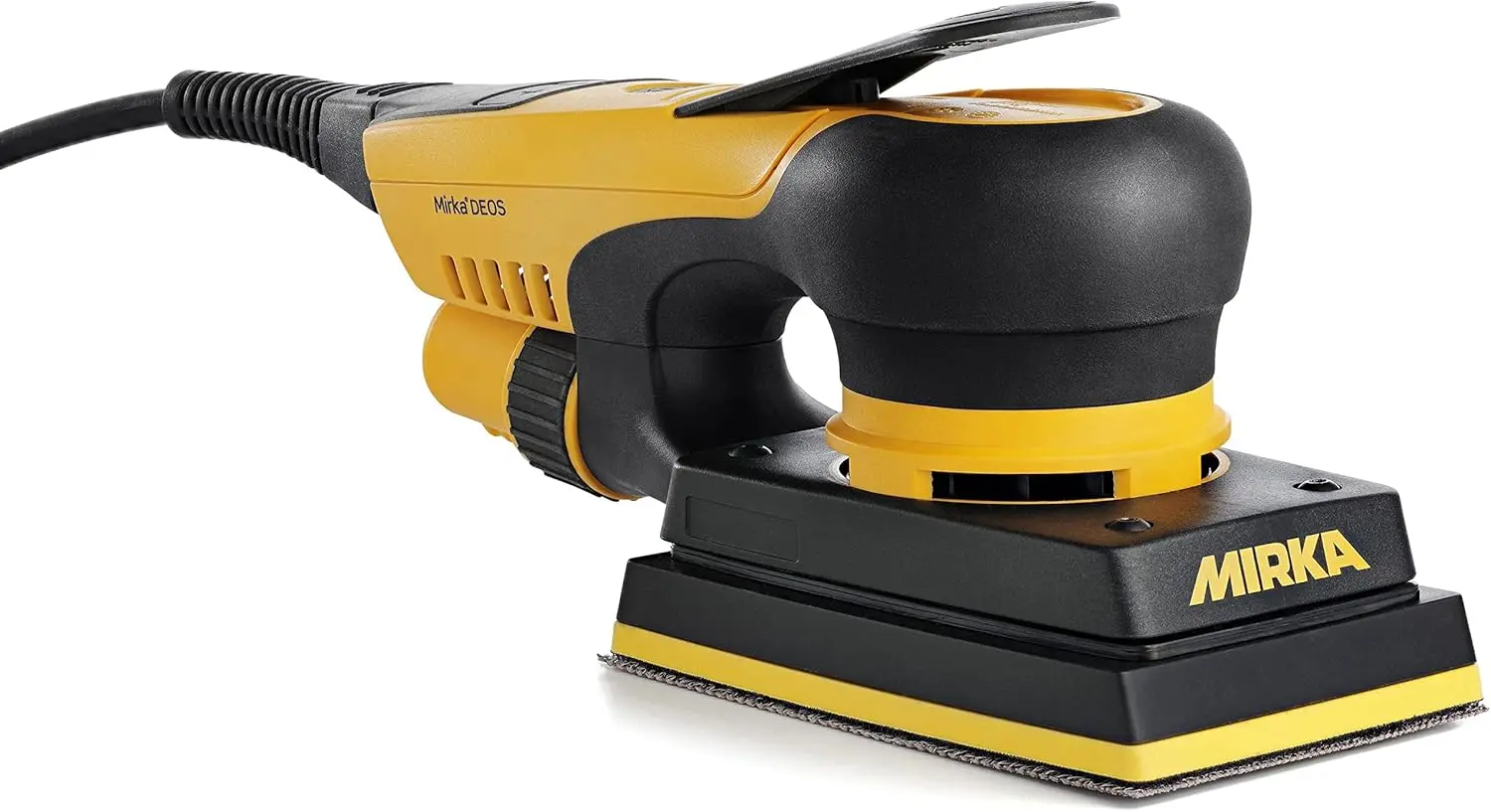 Direct Electric Orbital Sander Tool 353XCV 3 Inch X 5 Inch 3mm Orbit/Dust-free Sanding MID3530201US Yellow Black