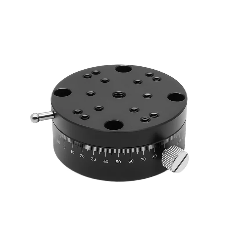 

"R-Axis Rotary Fine-Tuning Displacement Stage – High Precision Knob Feed Platform (Replacement for MSM REG25/40/60)"