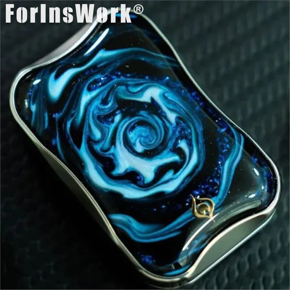 Peacock Stainless Steel Blue Unlimited Fidget Pushing Slider Desk Toys Stress Relief Toy Adults Fidget Toys