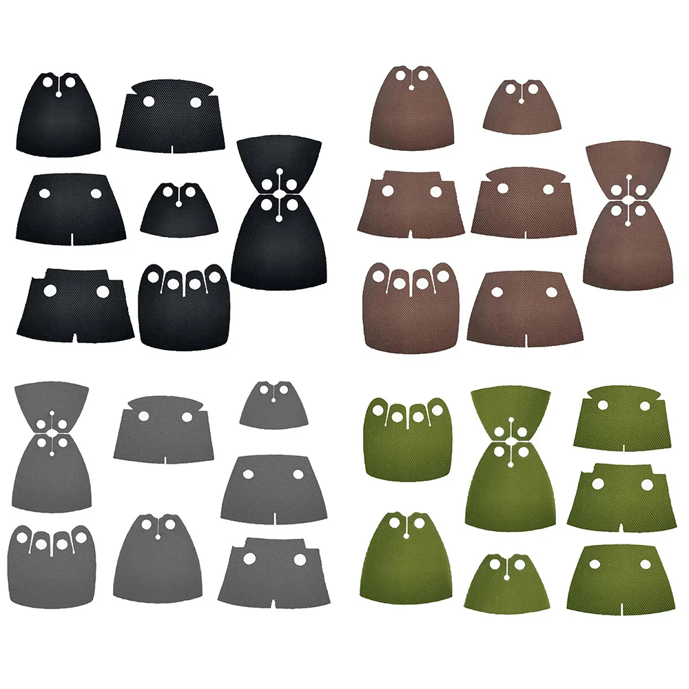 WWII Military Action Figure Fabric Cape PU Leather Cloak for Soldier Figures German/US/Japan/Russia/UK Army War Accessories Kit