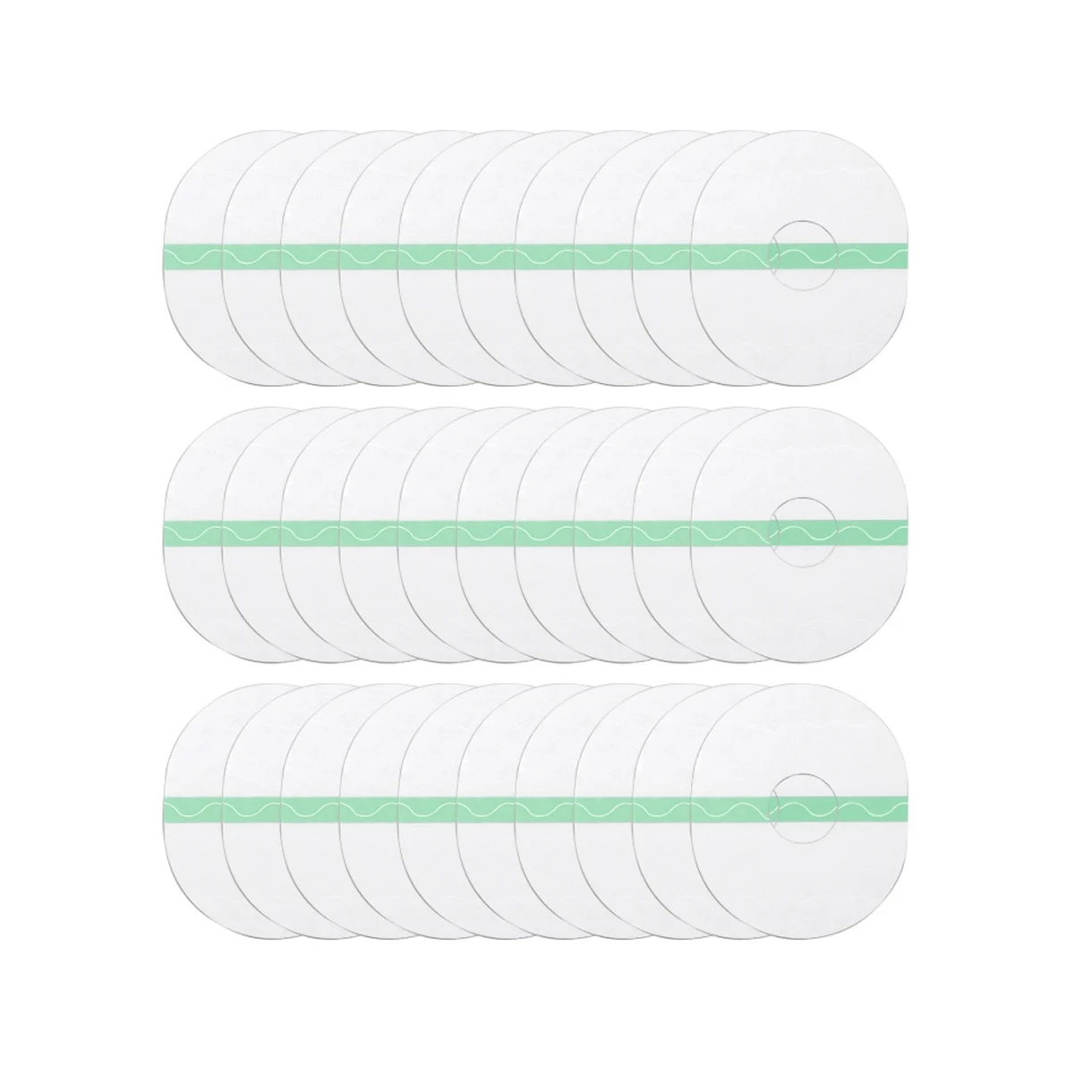

30 шт./набор, водонепроницаемые защитные патчи для датчиков