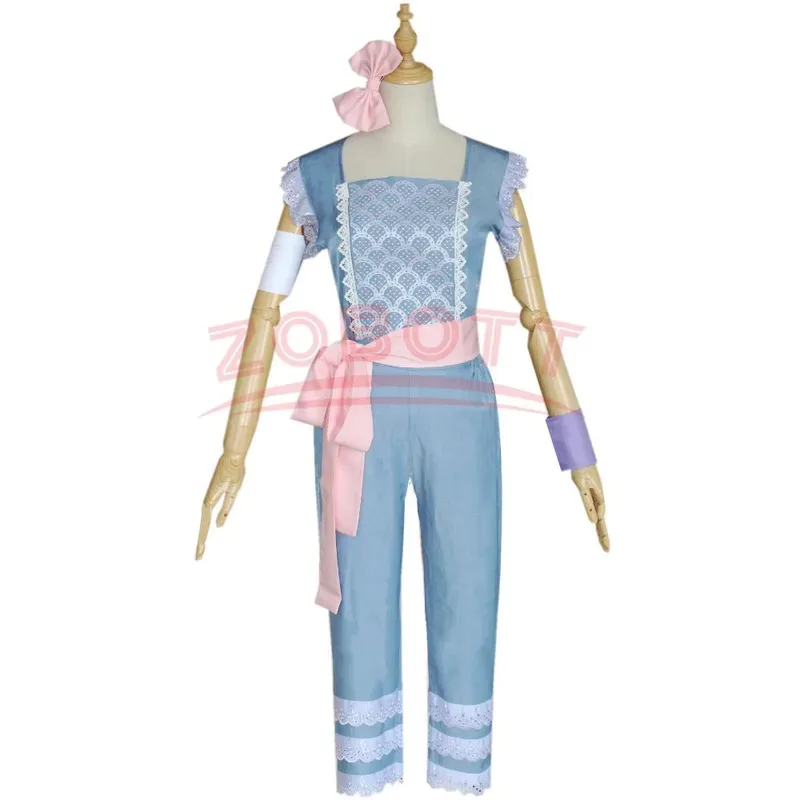 Hot Toys Toy Story 4 Bo Peep Cosplay Costumes for Women Little Bo Peep Cosplay Clothes Cloak Suit Halloween Party Adult Costumes