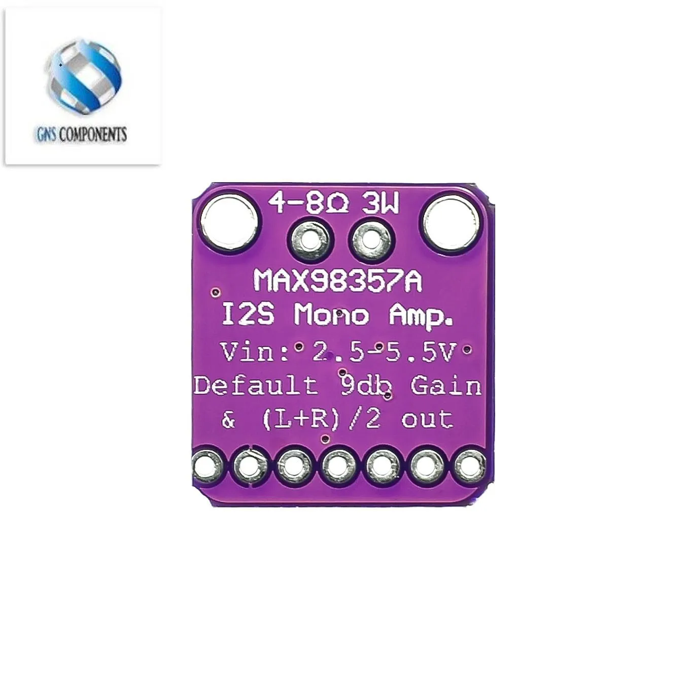 10pcs Max98357 I2S 3W Class D Amplifier Breakout Interface Dac Decoder Module Filterless Audio Board For for Raspberry Pi Esp32