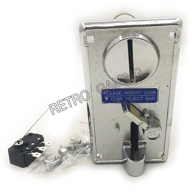 Arcade Coin Acceptor Selector Plastic Electronic Mechanism Mech for  Pandora Games Vending Machines Accessory Parts