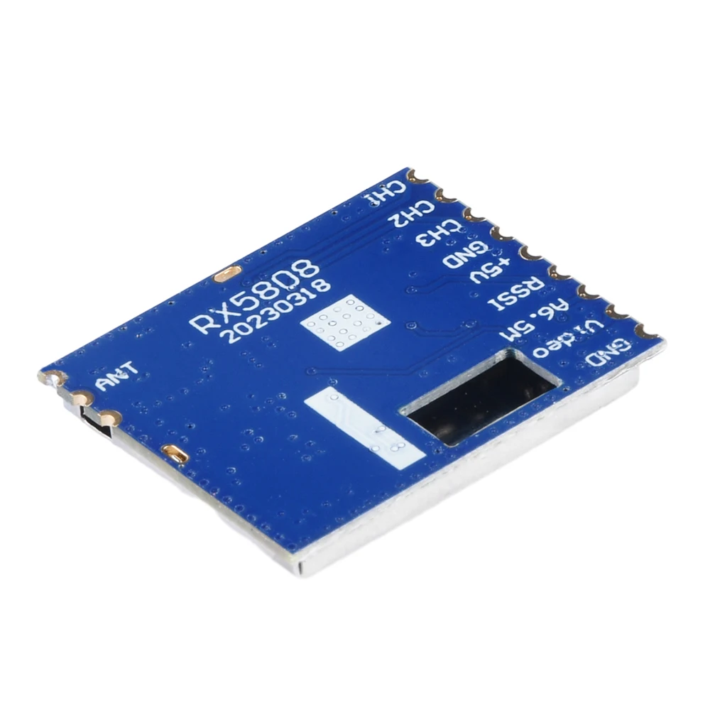 Wireless Audio Video Receiver Module, Frequency Phase Lock, saída de sinal AV analógico, Board para Boscam RX5808, FPV 5.8G, 3.5V, 170mA