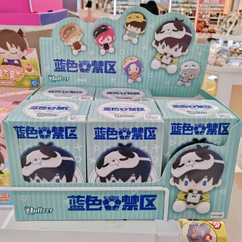 

Новая натуральная кукла Nullset Blue Lock Hug, серия слепая коробка, кавайная подвеска, аниме-фигурки, коллекция украшений, детские подарки на день рождения