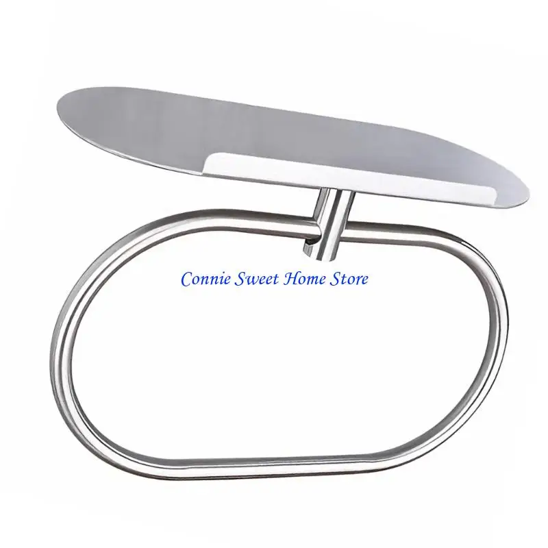 LXAF Corrosion Resistant Towel Rack Wall Mounted Towel Rings Including Reinforced Frame Suitable for Long Service Bathroom Use