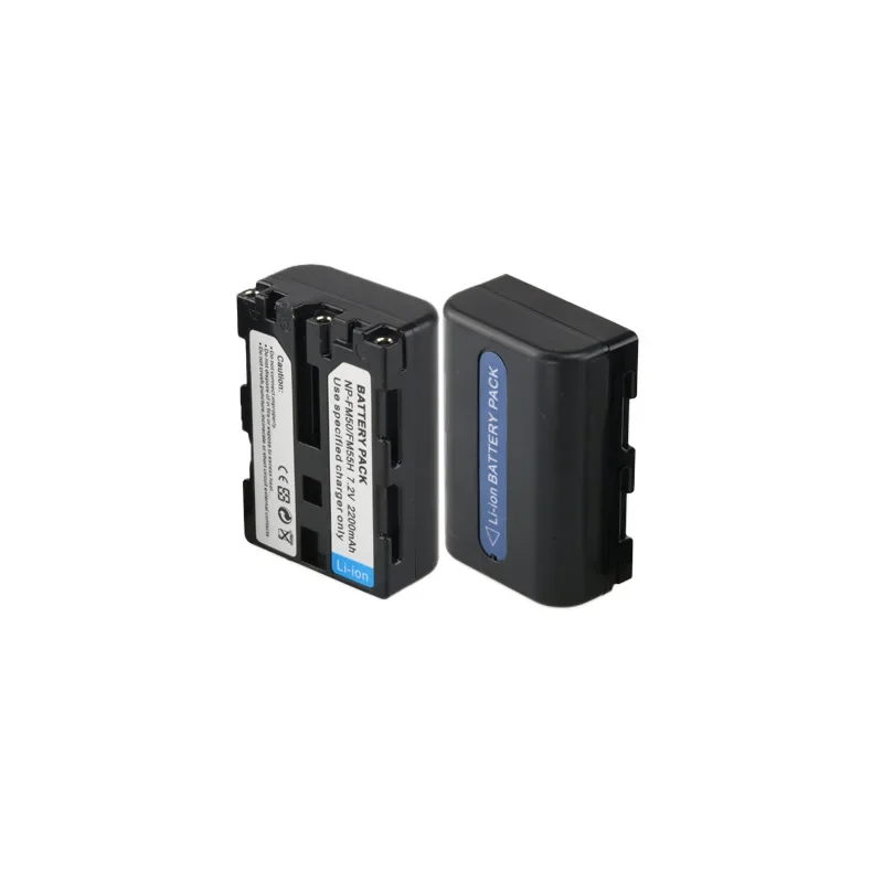 NP-FM50 FM55H Bateria 2200mAh Akumulator do Sony NP-FM51 NP-FM30 NP-FM55H DCR-PC101 A100 Series DSLR-A100 Camera — zdjęcie produktu 5
