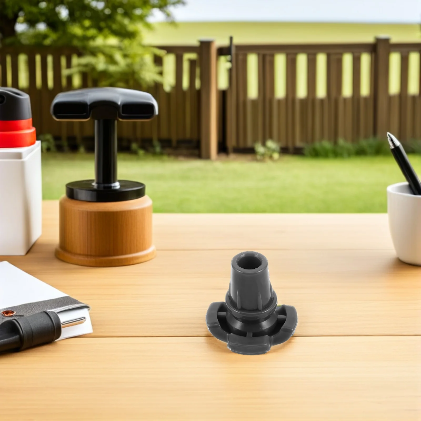 

2Pcs Non-Slip Cane Rubber Tips Quad Walking Cane Foot Replacement Stable Four Point Crutch Tip Accessories for Snow