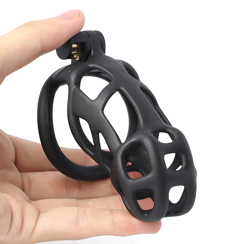 Sissy Male Chastity Cage Sex Toys Discreet Sissy Femboy Chastity Cock Cage Device Penis Rings Male With 4 Size Men's Adult Goods - view 5