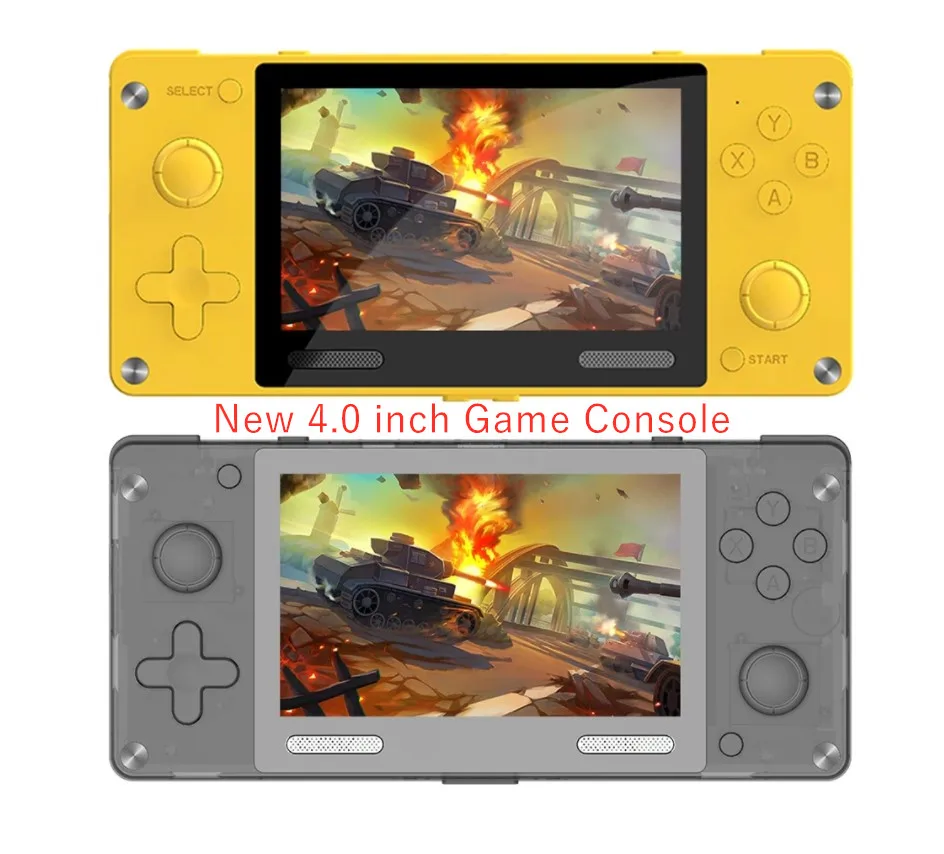 A380 4.0 Inch IPS Screen Handheld Game Player For PS1 PSP N64 Retro Video Game Console 32G 3600 Games Pocket Gaming Box Consoles