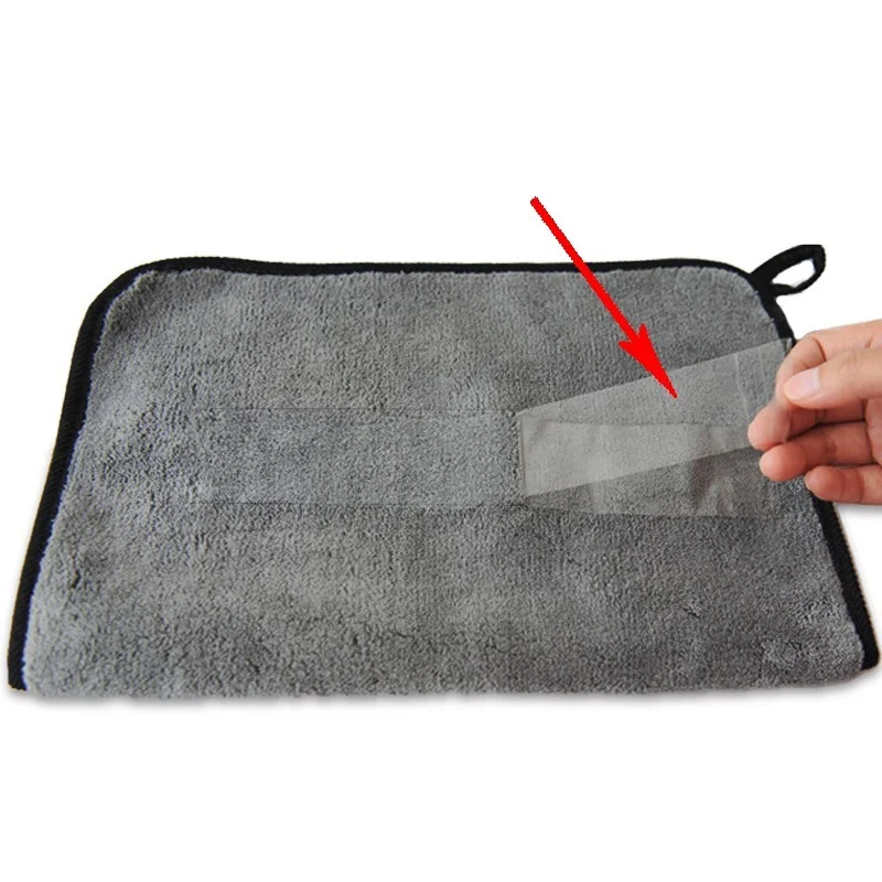 Microfiber Car Wash Towel Thicken Soft Drying Cloth Cleaning Rags Car Body Washing Towels Double Layer Clean Rags 30/40/60cm