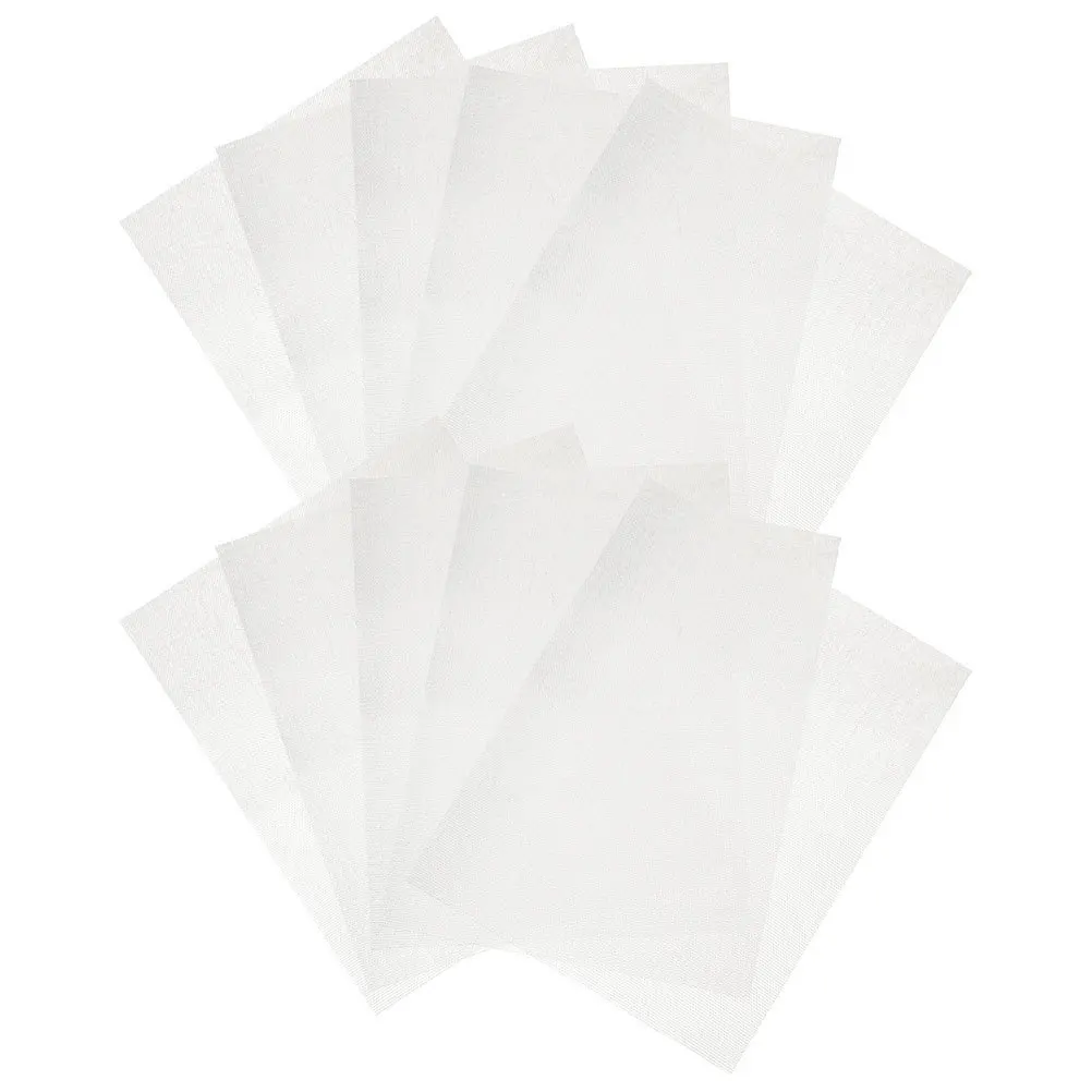 15 قطعة سيارة الوفير إصلاح شبكة أسلاك الفولاذ المقاوم للصدأ شاشة لحام إصلاح صافي ثقب التصحيح عدة شبكة أسلاك الفولاذ المقاوم للصدأ الشاشة