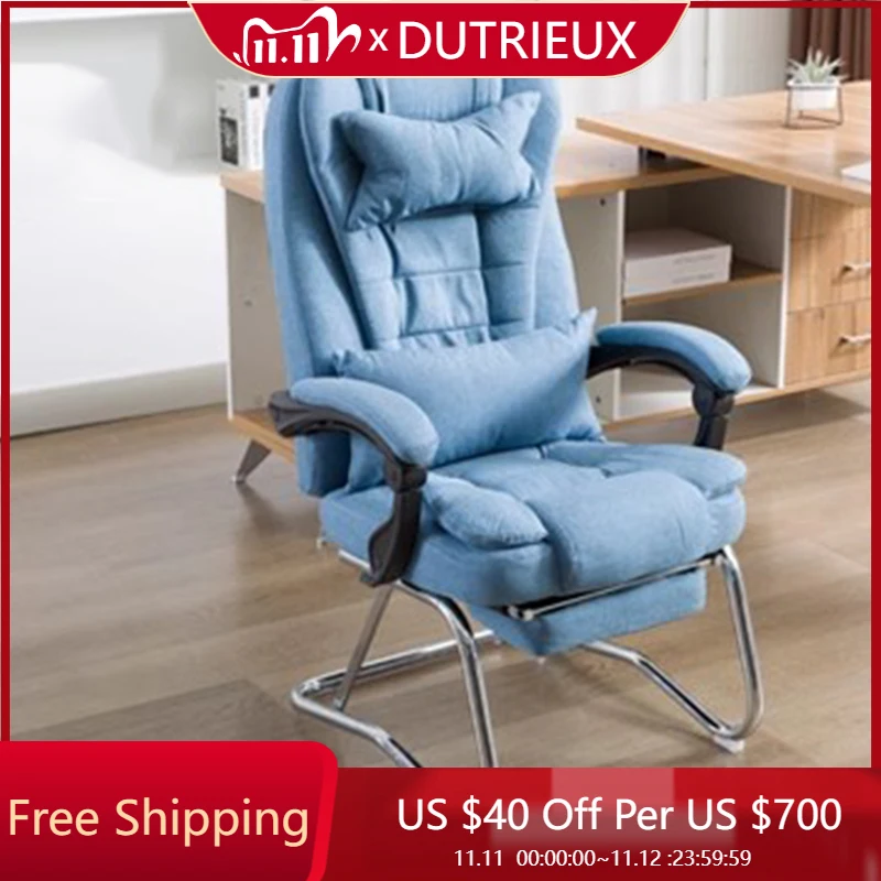 

Relaxing Reading Office Chair Lounge Modern Living Room Emperor Camp Cushion Office Chair Designer Mobilya Library Furniture