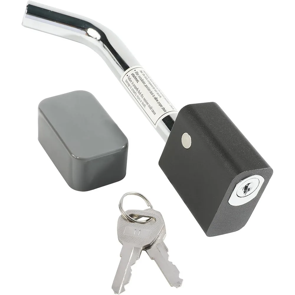 

Защитный замок для прицепа с квадратной головкой, автомобильный замок, модифицированные детали, безопасный железный замок для прицепа