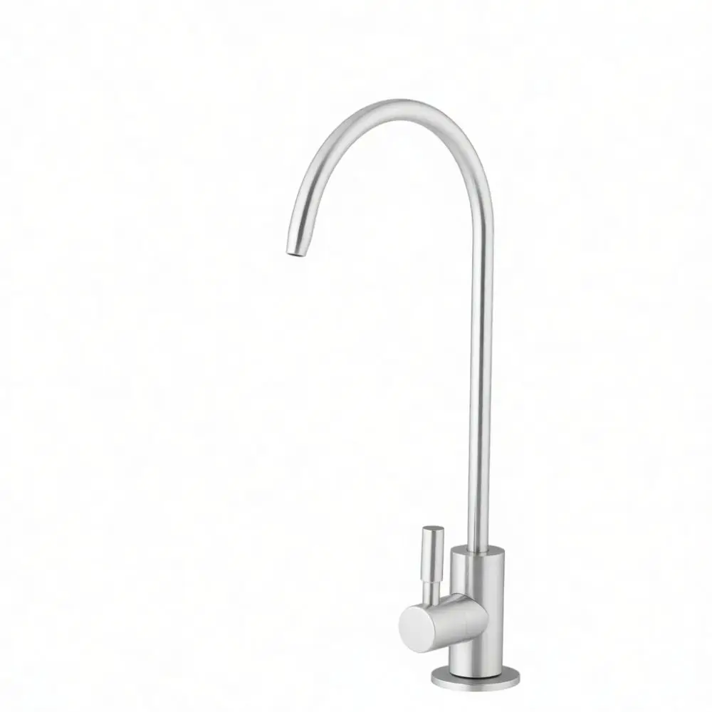 Kitchen Water Purifier Faucet Stainless Steel Tap 304 Drinking System Replacement Part For RO Filter Reverse Osmosis 1 4 Inch