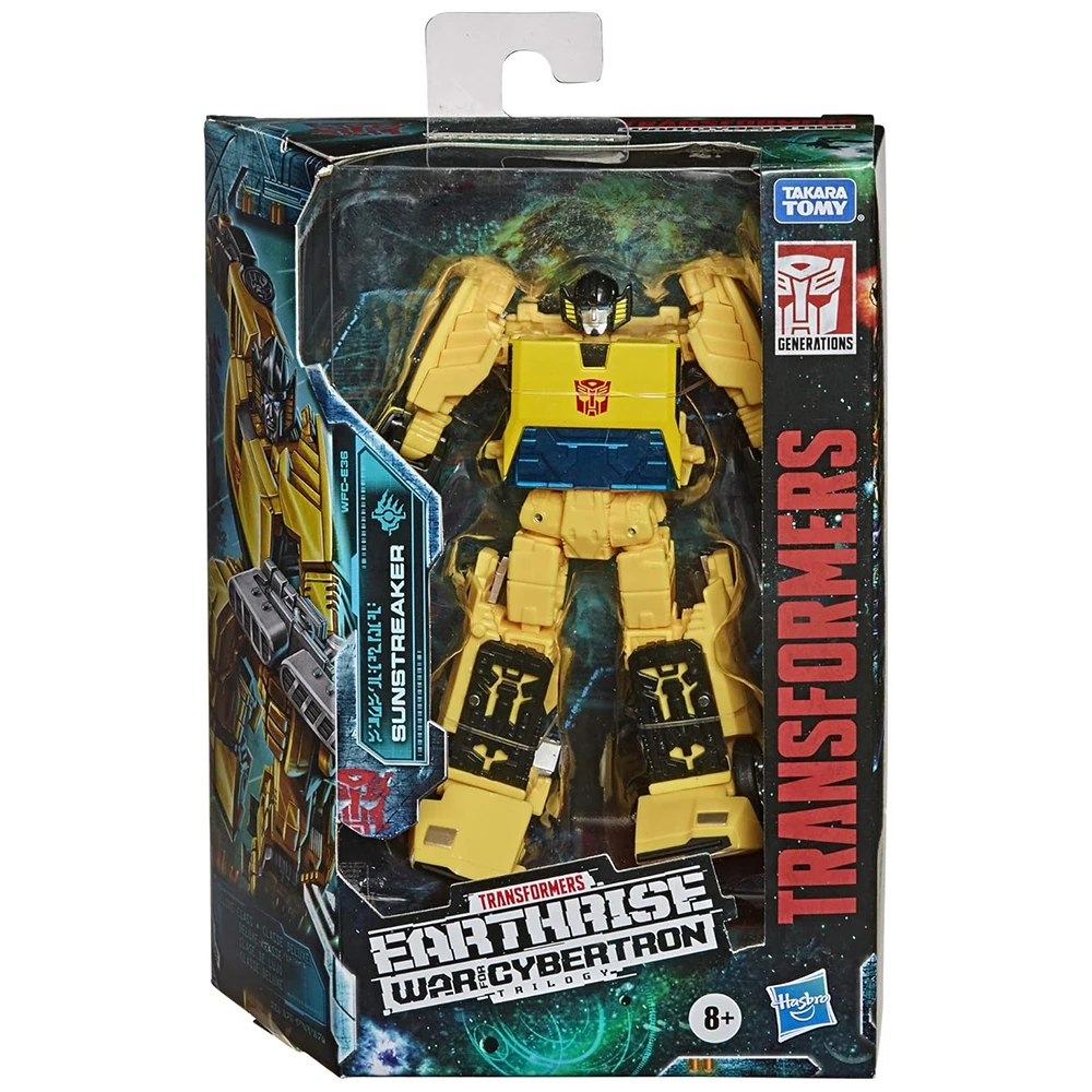 [متوفر] هاسبرو محولات الحرب ل Cybertron Earthrise WFC-E36 Sunstreaker 14 سنتيمتر ديلوكس فئة عمل أنيمي نموذج لجسم اللعب
