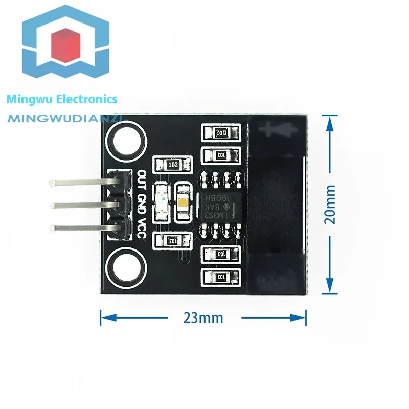 Wide-body counter beam counting sensor module Motor speed sensor module counter beam photoelectric sensor