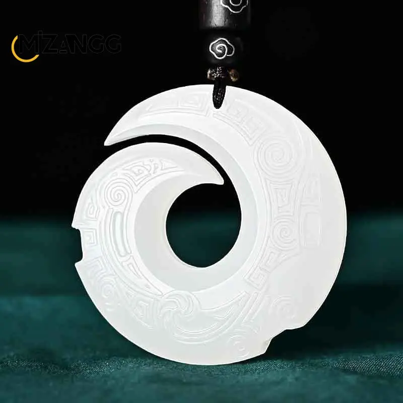 Натуральные китайские голубые бриллианты ручной работы Индивидуальные ювелирные изделия ожерелье Счастливый амулет парные сопряжения праздничный подарок