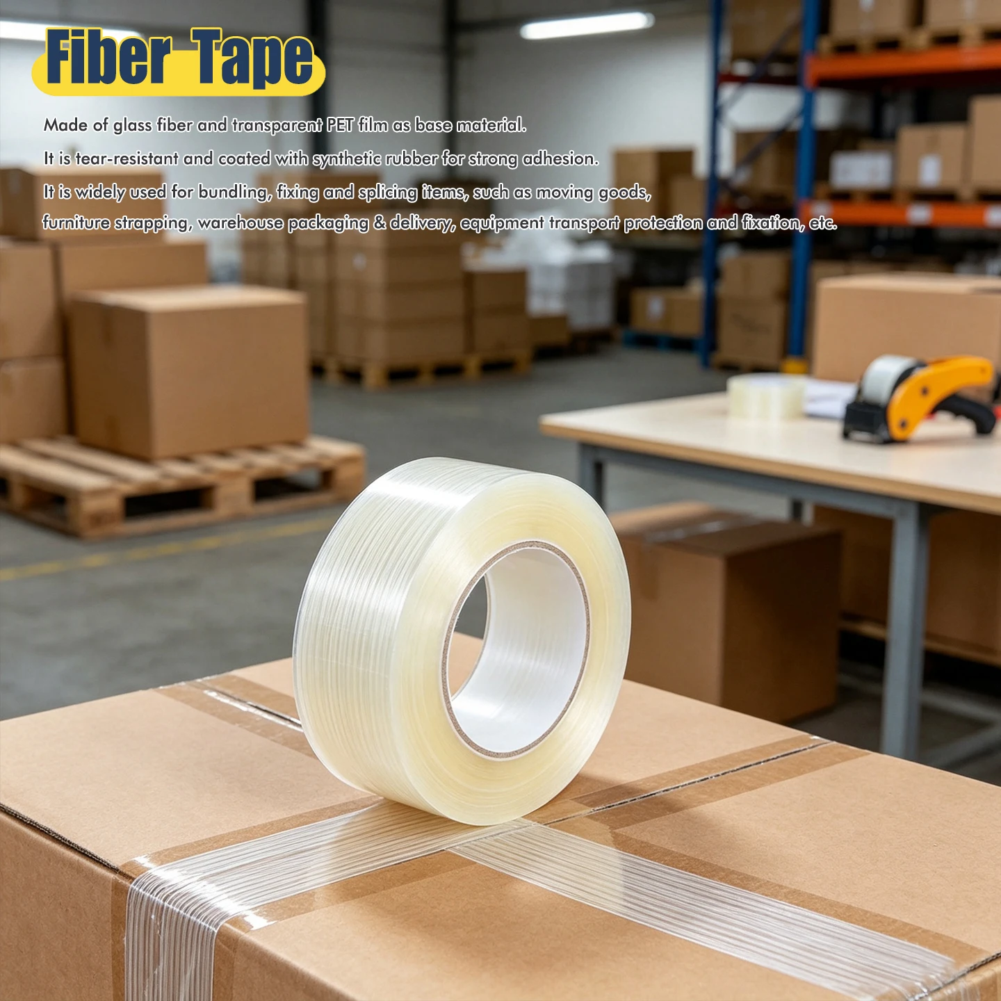 Grid Fiber Tape Toy Airplane Model Super Strong Mesh Single-Sided Tape Wear-Resistant Glass Fiber Strong Reinforced Tape