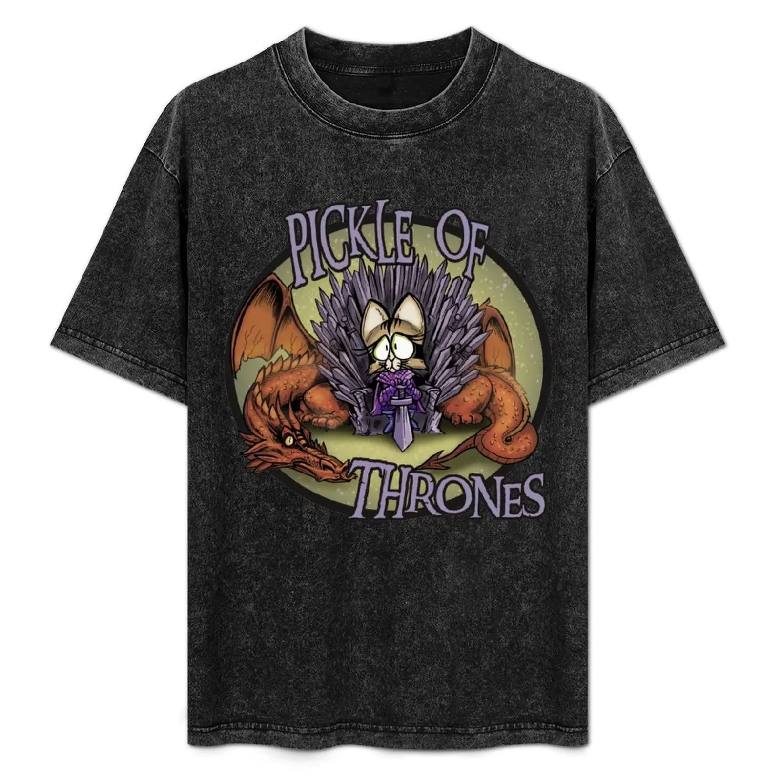 

Pickle of Thrones T-Shirt Casual Fashion Short Sleeve Cotton T-Shirt